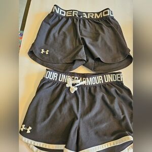 Youth Under Armour Black Shorts